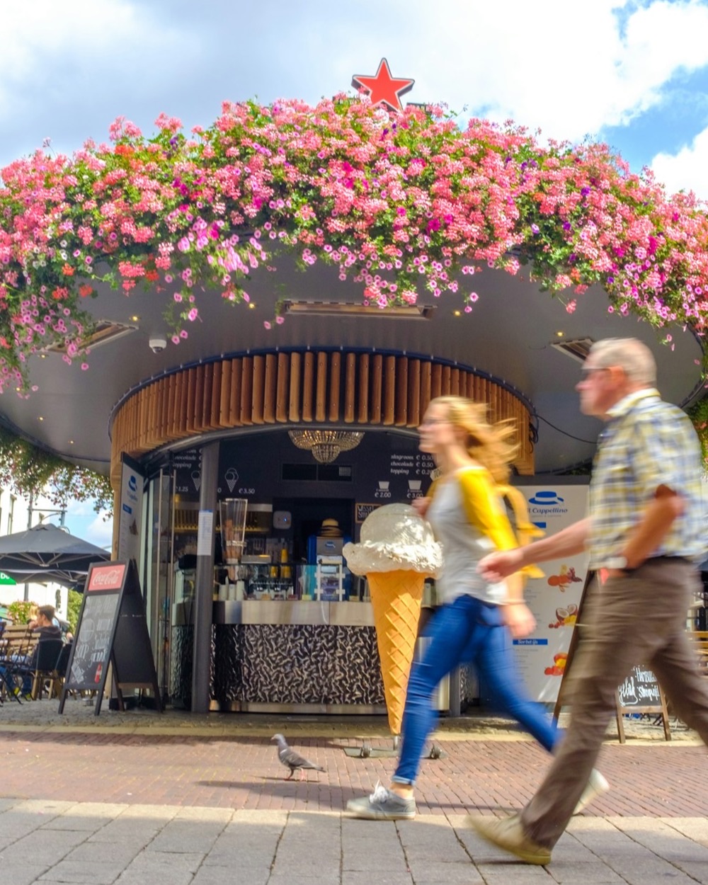 Terrasjes in het centrum van Arnhem